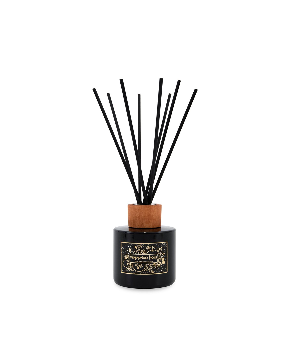 VEREMUNDO HOME Vonný difuzér Paris Bergamoto di Calabria, 0,2 l, čierny 51220