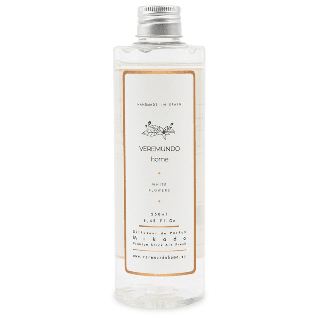 VEREMUNDO HOME Náhradná náplň do difuzéra Paris White Flowers, 0,25 l 51251