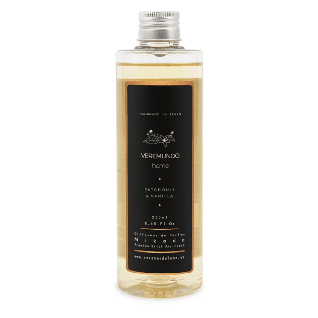 VEREMUNDO HOME Náhradná náplň do difuzéra Paris Patchouli Vanilla, 0,25 l 51257