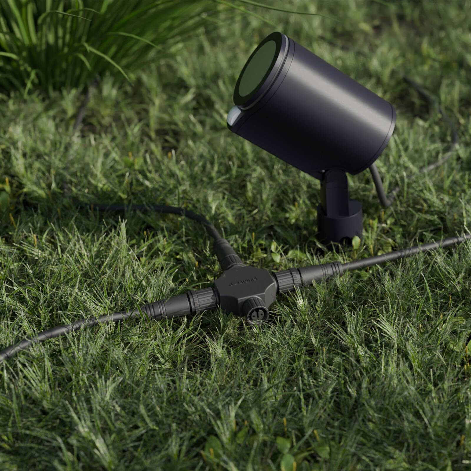 STEINEL LED-bodové svetlá Garden SC, senzor, antracitová farba, IP65, RBWW