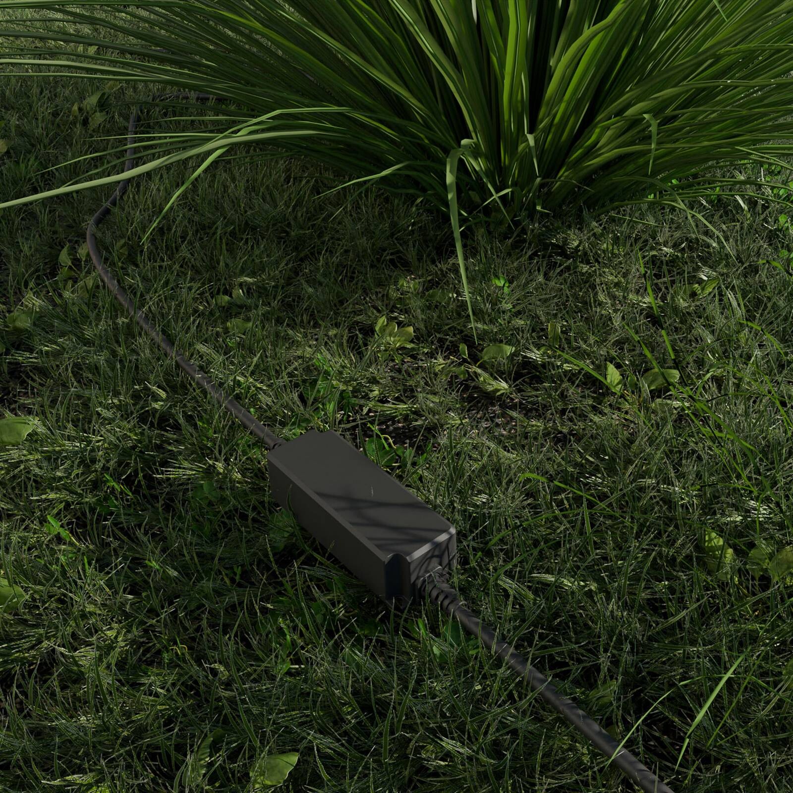 Transformátor STEINEL, 35 W, 24 V, čierny, plast, IP44