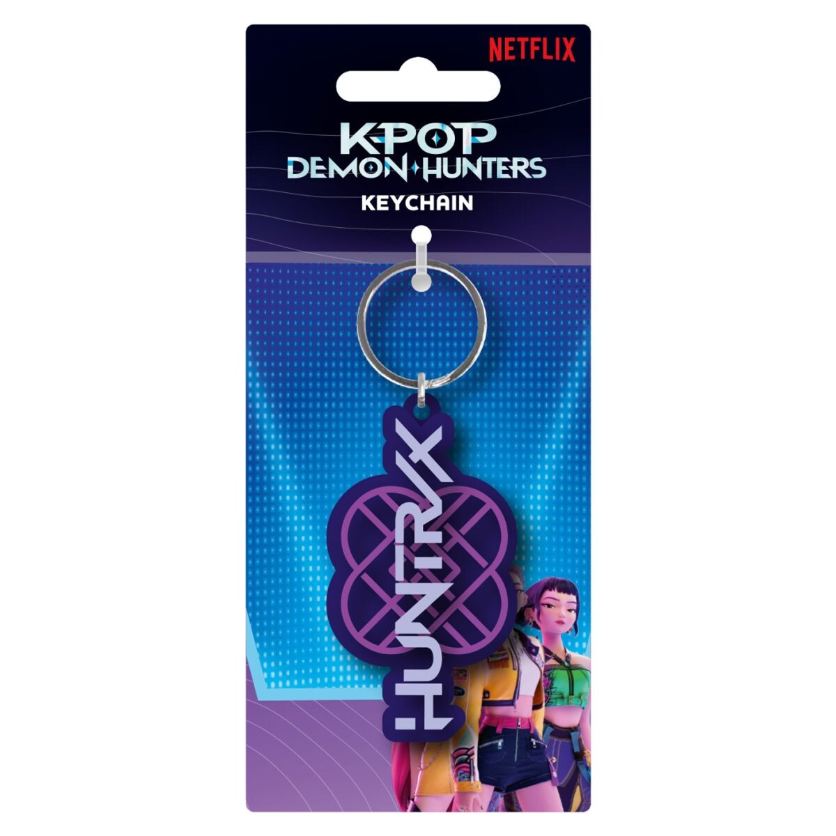Pyramid International K-pop Demon Hunters kľúčenka (logo Huntrix)
