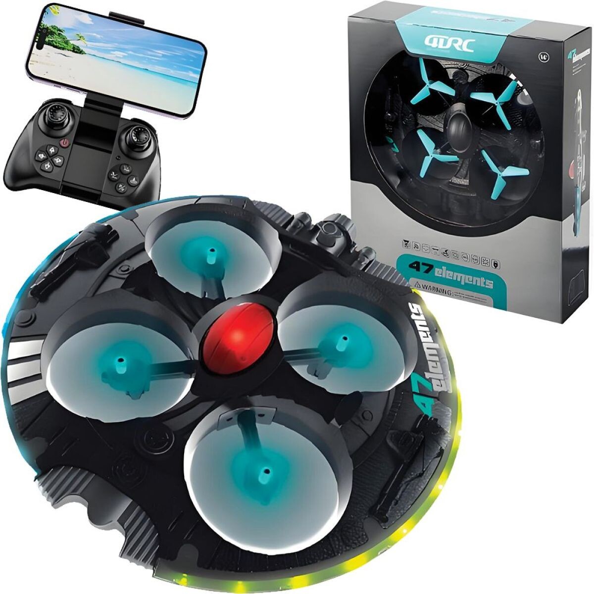 Sparkys RC Dron s WiFi kamerou a hmlením