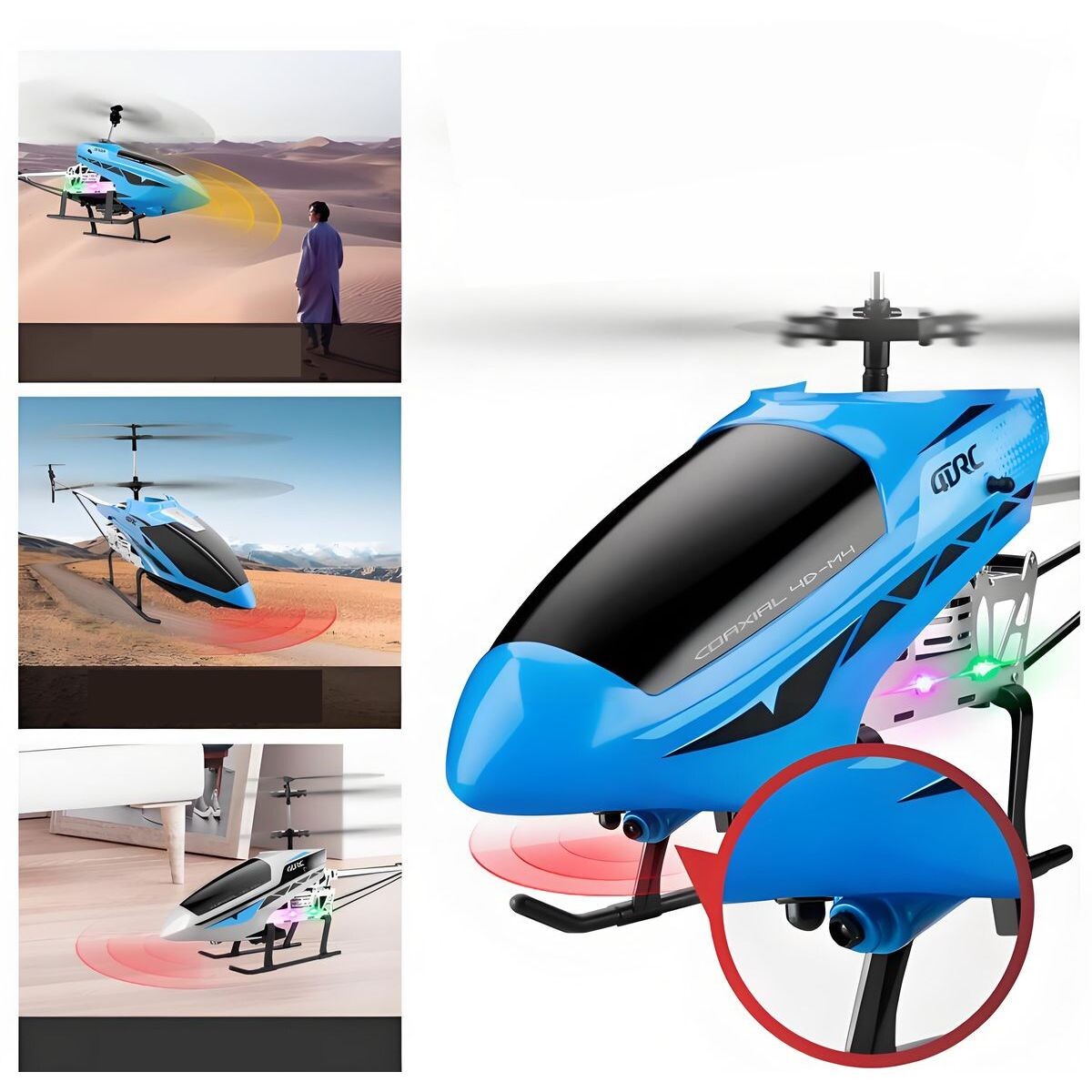 Sparkys RC Vrtuľník M4 s kamerou modrý