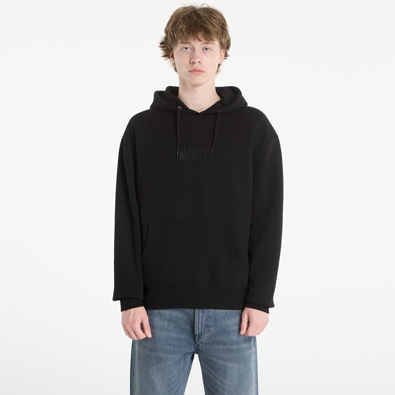 Mikina Horsefeathers Darby Sweatshirt Black XXL