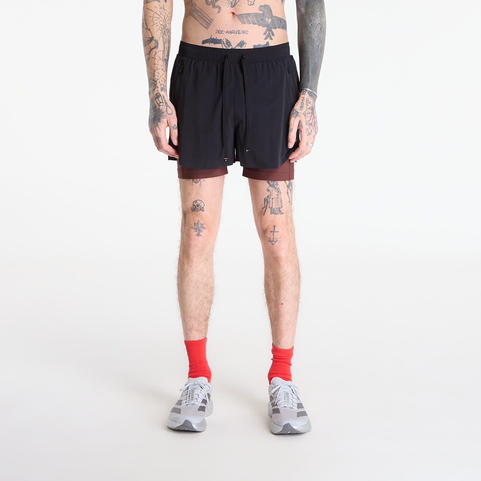 Šortky BANDIT Men's Vento™ Next Gen 2in1 Run Short Black M