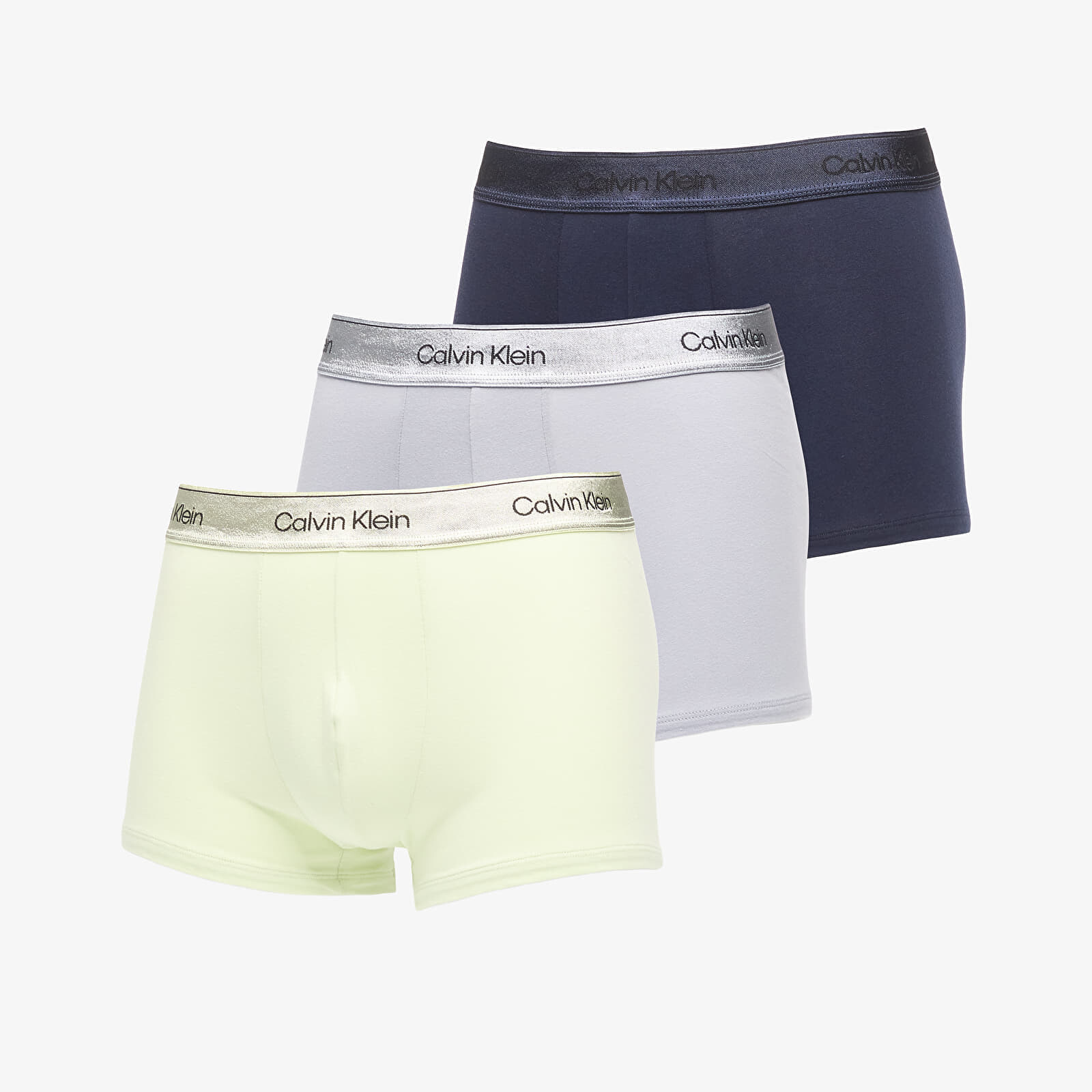 Trenírky Calvin Klein Trunk 3-Pack Green M