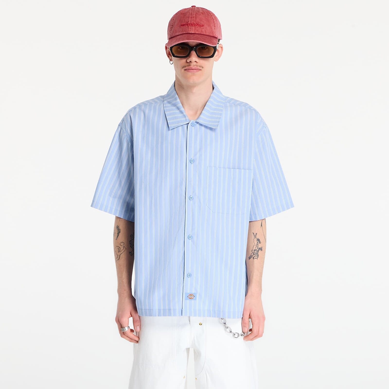 Košeľa Dickies Venedocia Stripe Shirt Short Sleeve Endless XS
