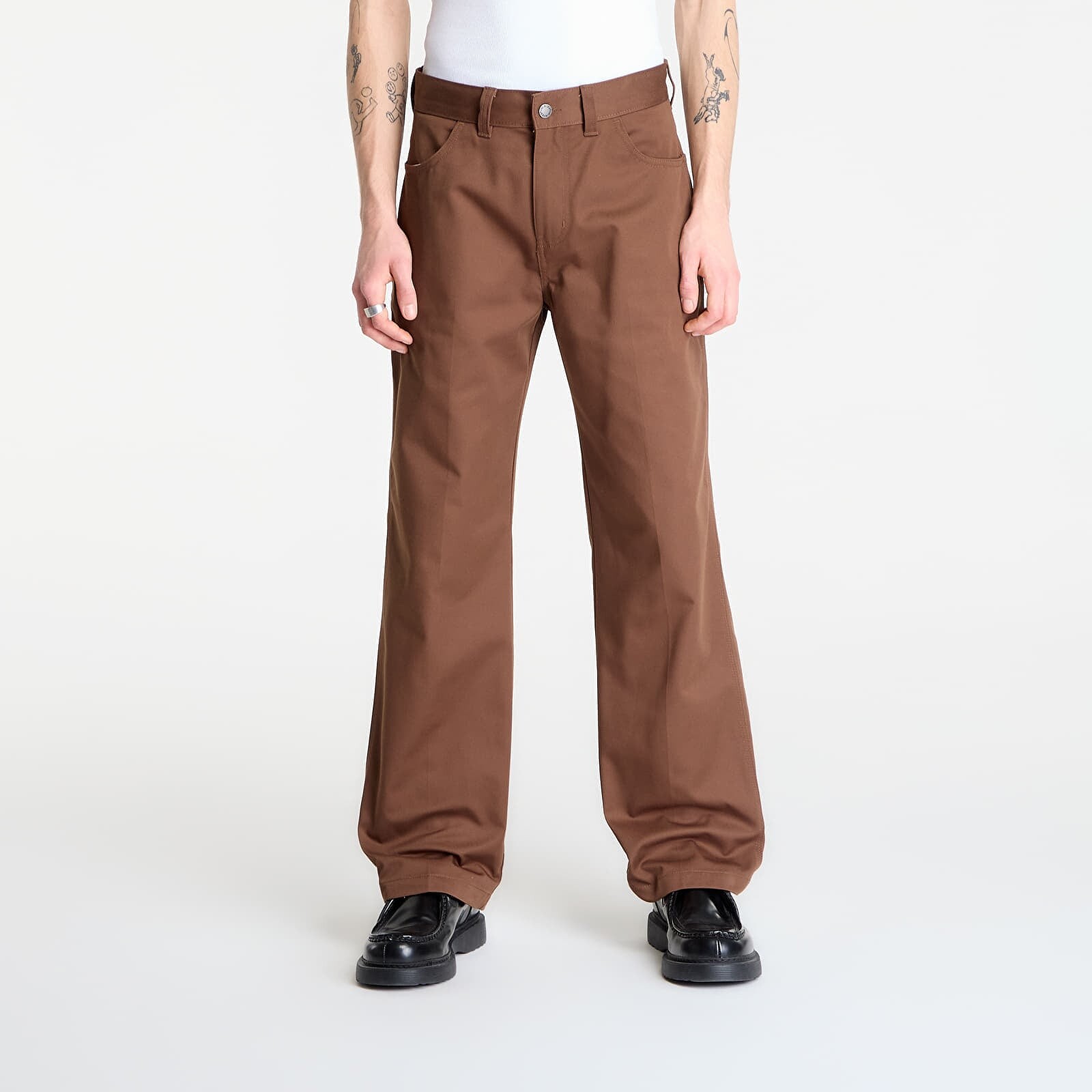 Džínsy Dickies Union Loose Straight Pant Timber Br W34