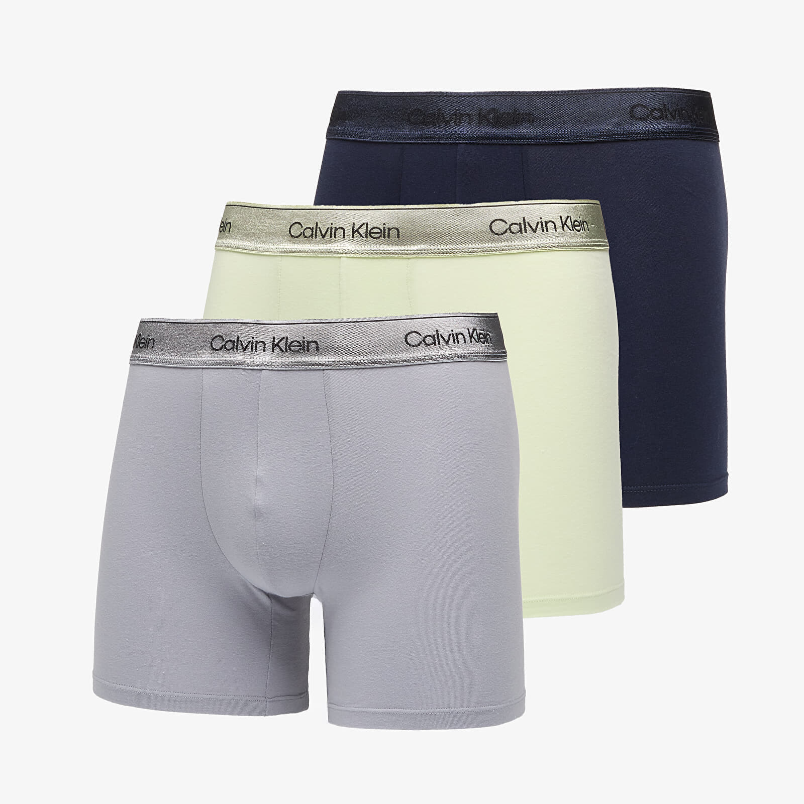 Boxerky Calvin Klein Boxer Brief 3-Pack Green XL