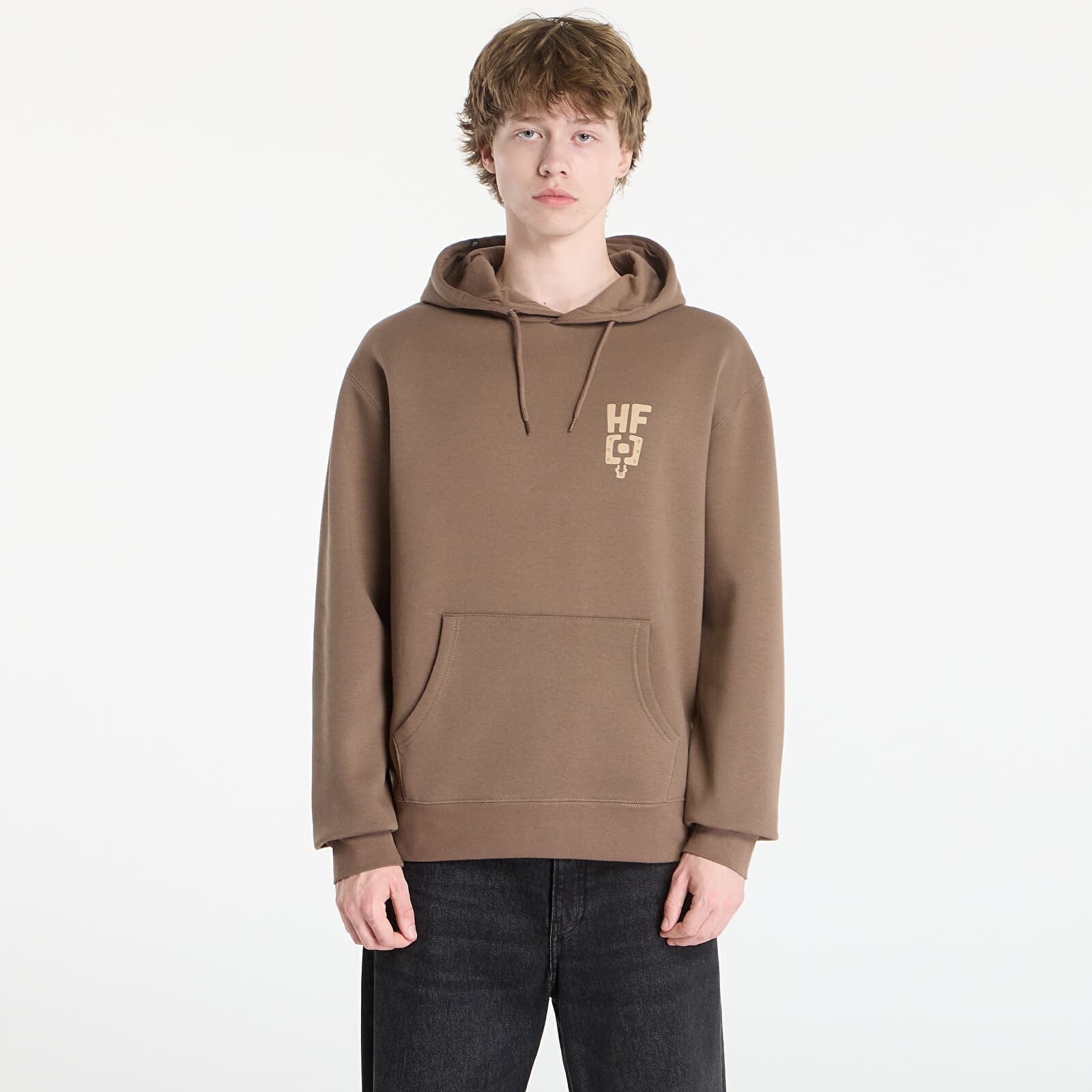 Mikina Horsefeathers Pedal Sweatshirt Fossil S