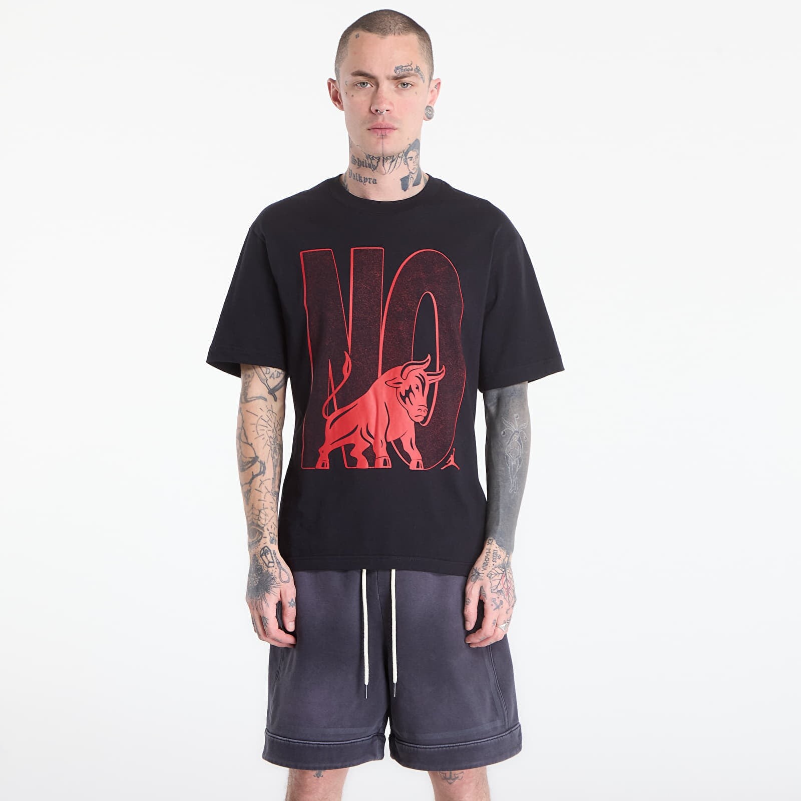 Tričko Jordan Brooklyn Men's T-Shirt Black XXL