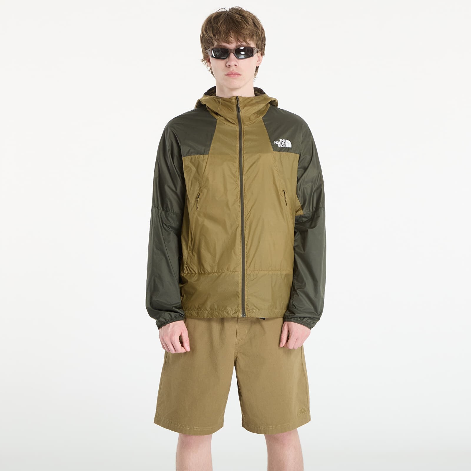 Vetrovka The North Face M Ridgelite Futurefleece Wind Jacket Cedar/ New Taupe Green XL