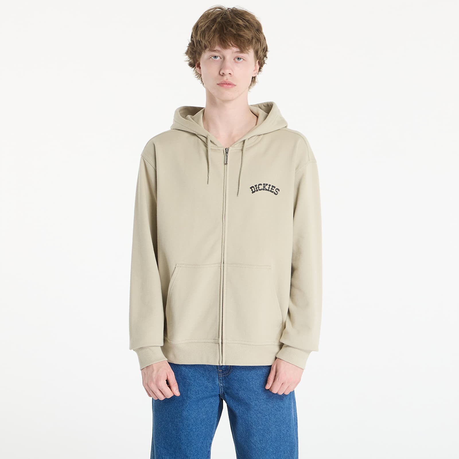 Mikina Dickies Bettsville Full Zip Hoodie Eucalyptus M