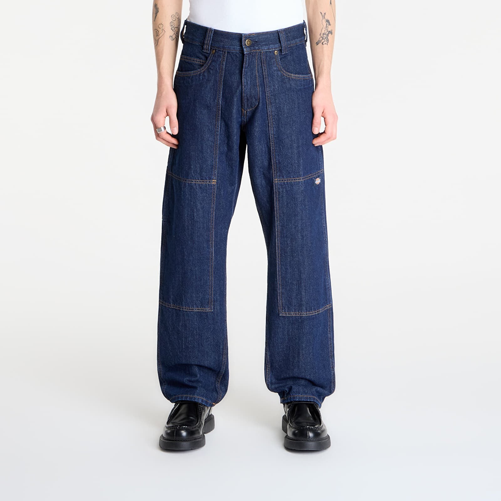 Džínsy Dickies M X Hoodie Denim Pant Rnsd Blue W30/L32