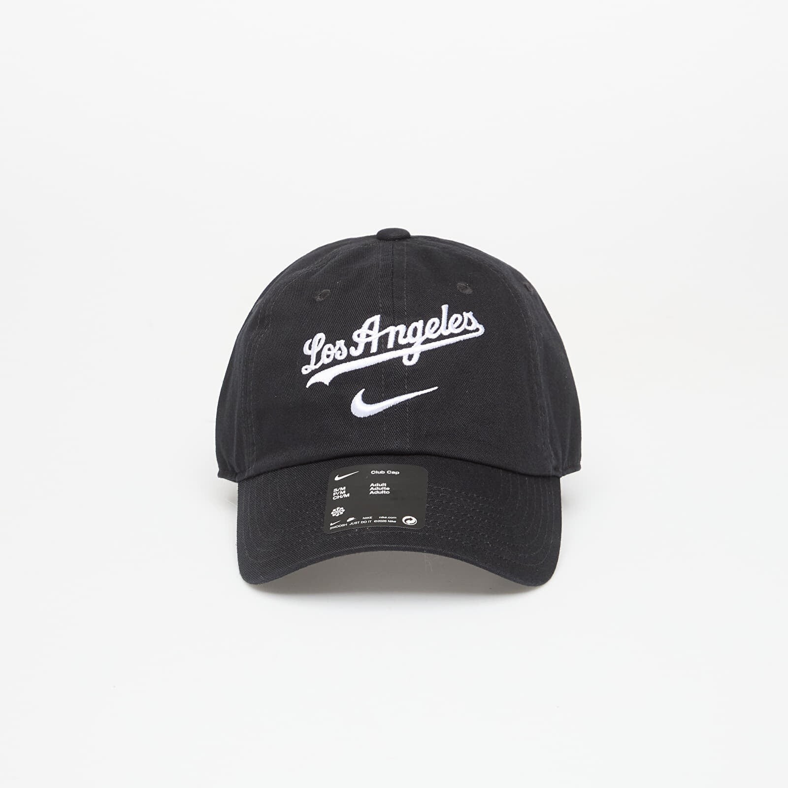 Šiltovka Nike Primetime Club Unstructured Organic Cotton Cap Black L/XL