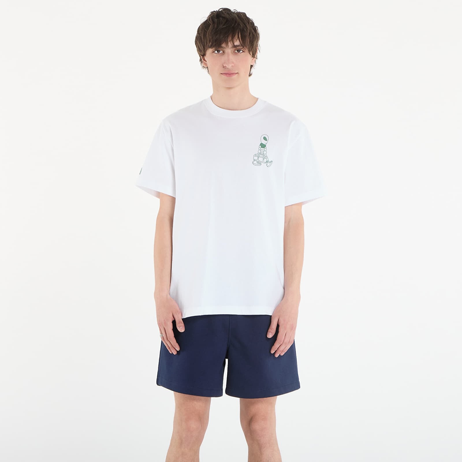 Tričko The North Face M Alien Relaxed Short Sleeve Tee Graphic TNF White L