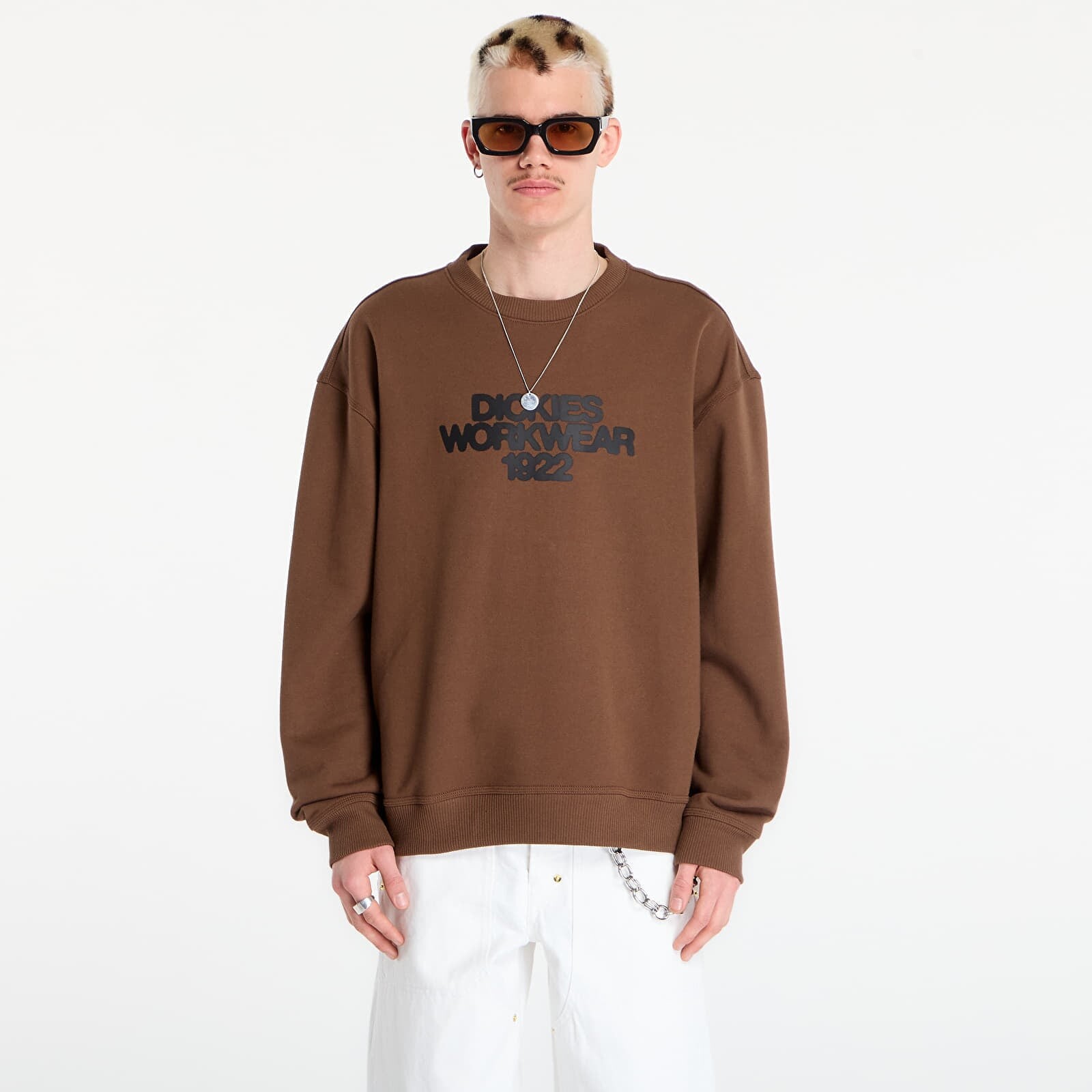 Mikina Dickies Torrey Sweatshirt Timber Brown XXL