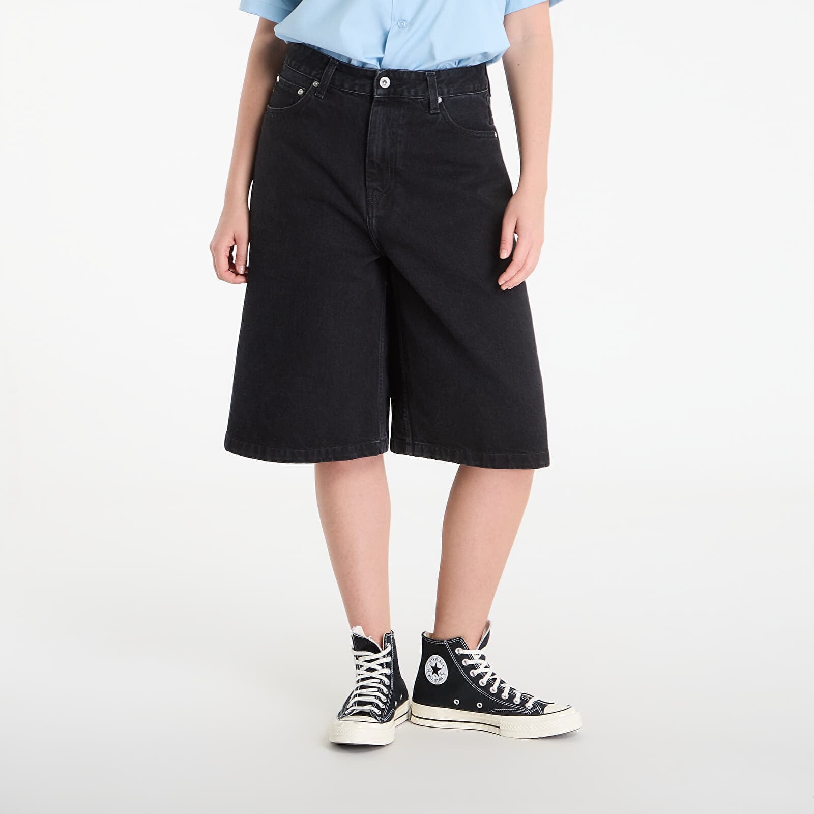 Šortky Carhartt WIP W' Belmont Short Black L