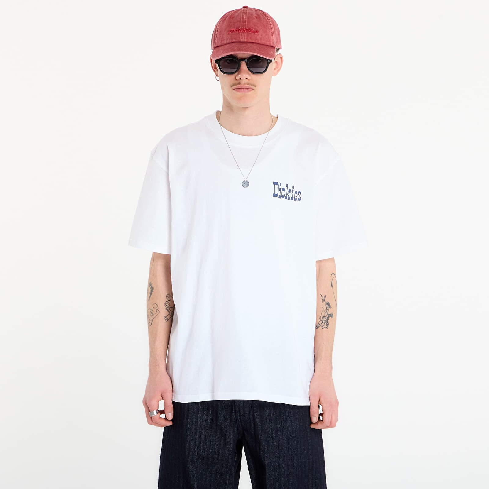 Tričko Dickies Vernal Short Sleeve Tee White XL