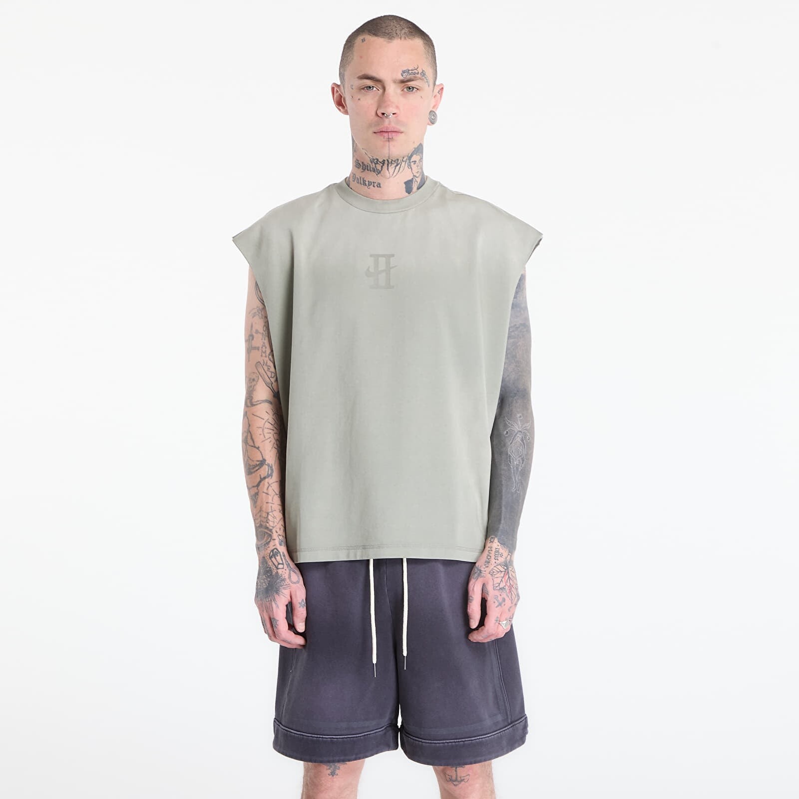 Tričko Nike Book Standard Issue Men's Dri-FIT Sleevleless Game Top Dark Stucco L