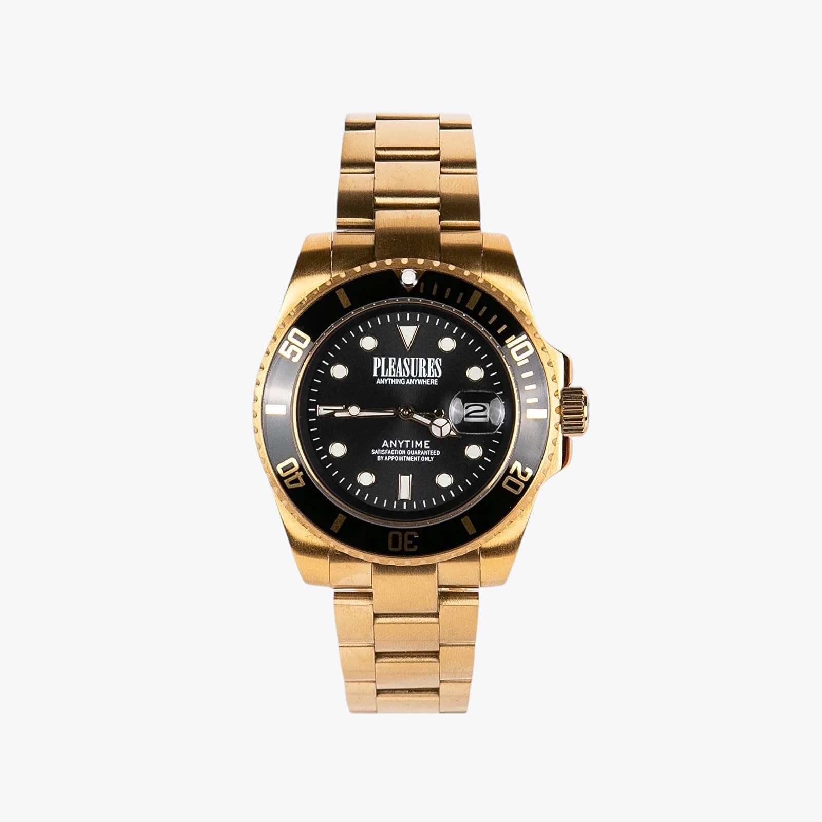 Hodinky PLEASURES Anytime Watch Gold/Black Gold/ Black Universal