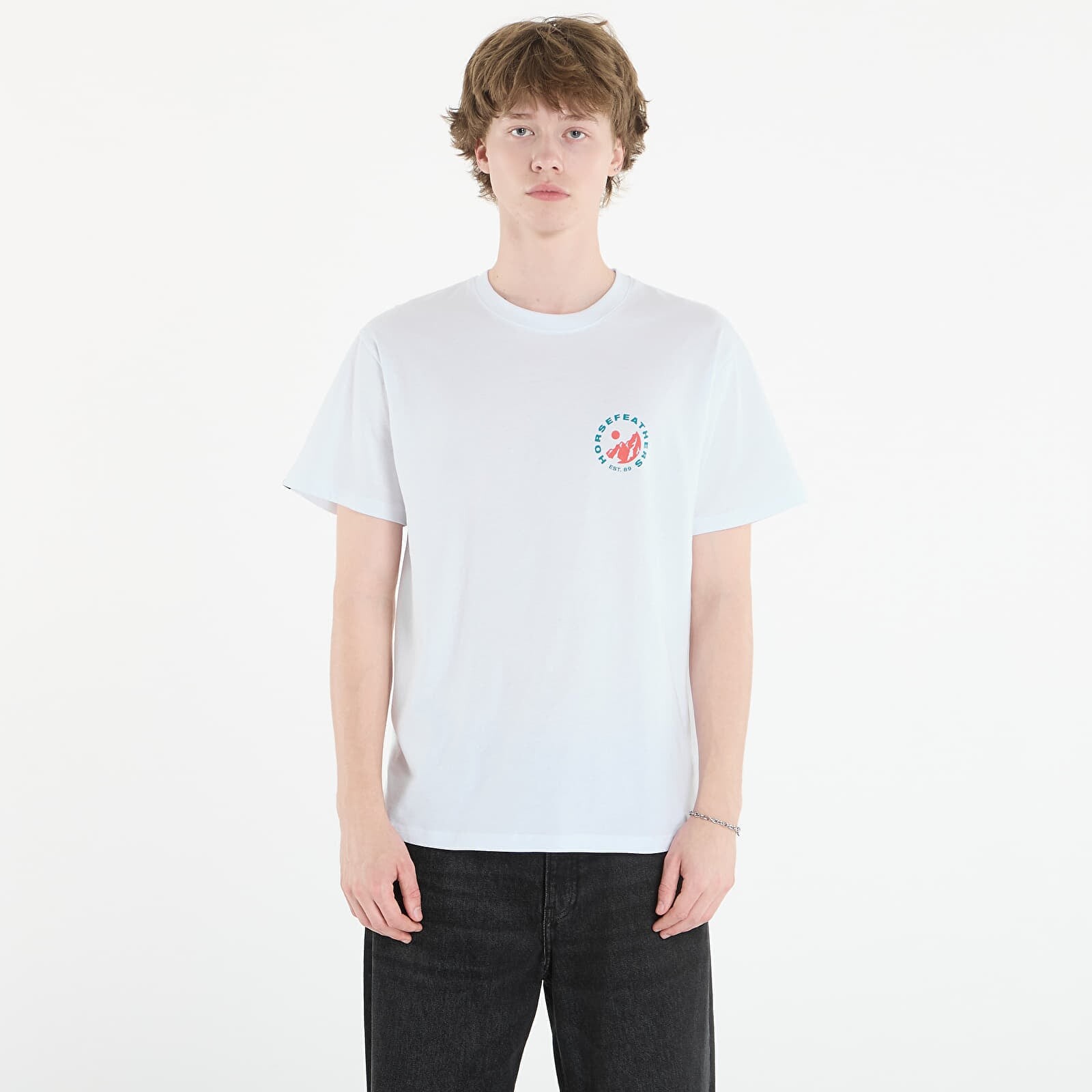 Tričko Horsefeathers Altitude T-Shirt White L
