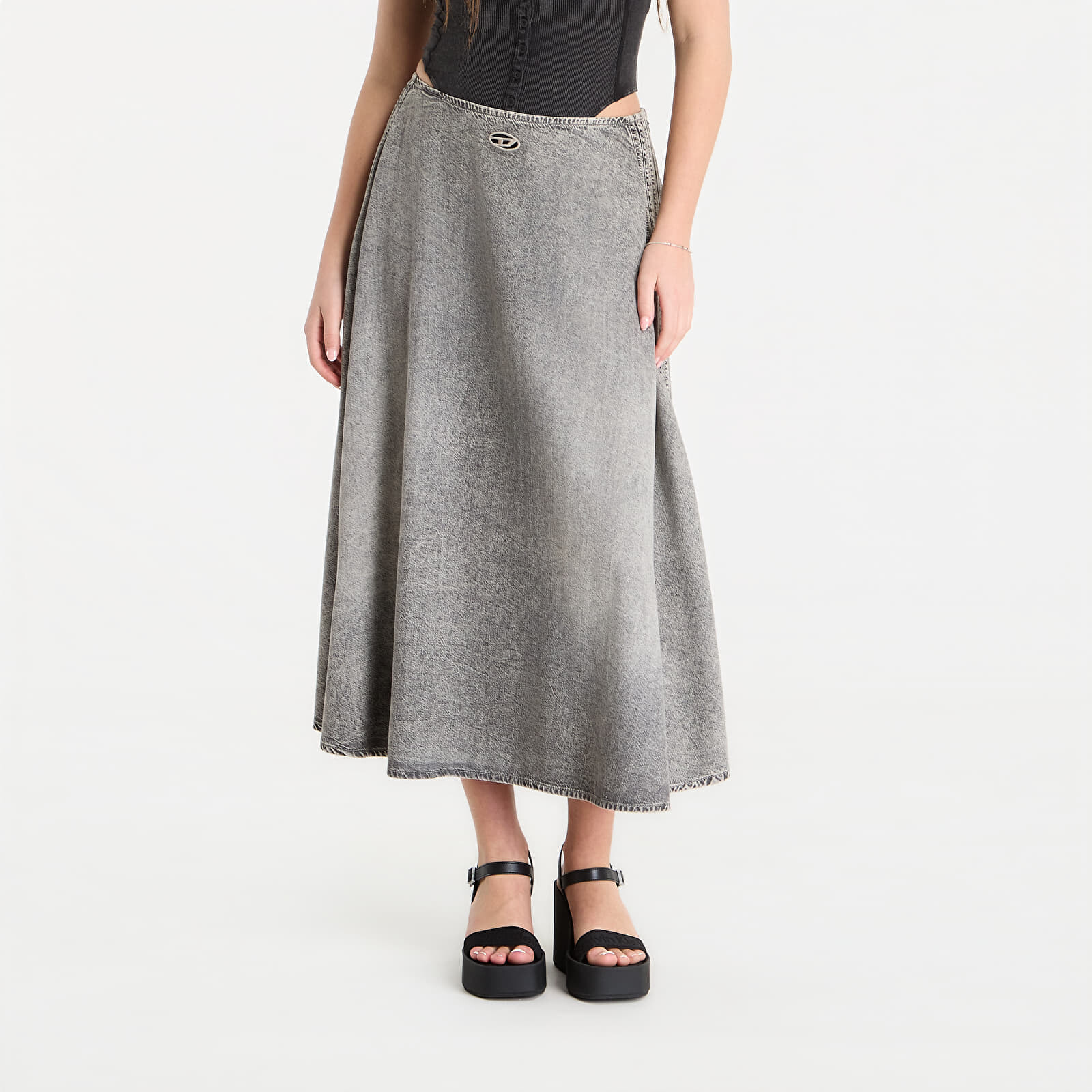Sukňa Diesel De-Annie-S2 Skirt Black/ Blue 28