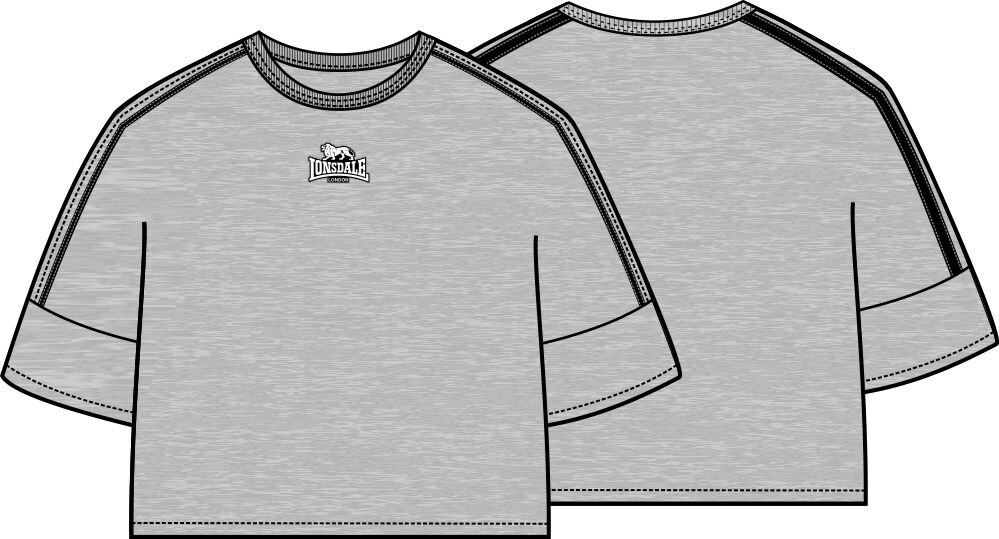 Lonsdale dámske crop top tričko