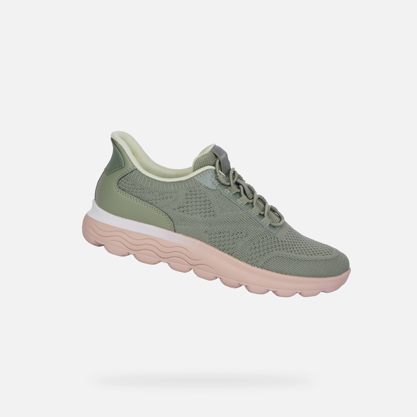 Khaki Dámske tenisky Geox Spherica Plus