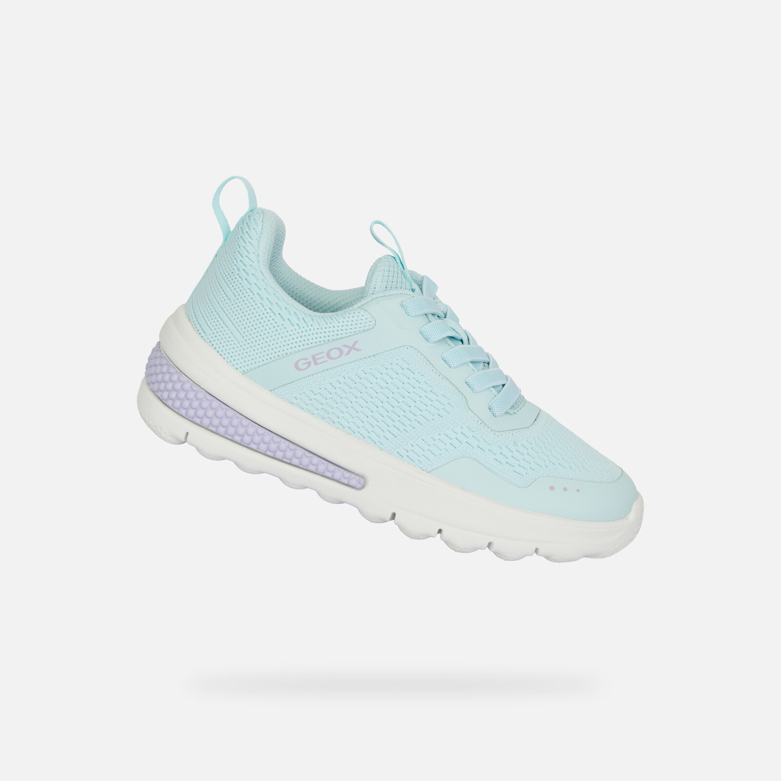 Turquoise dievčenské tenisky Geox Activart