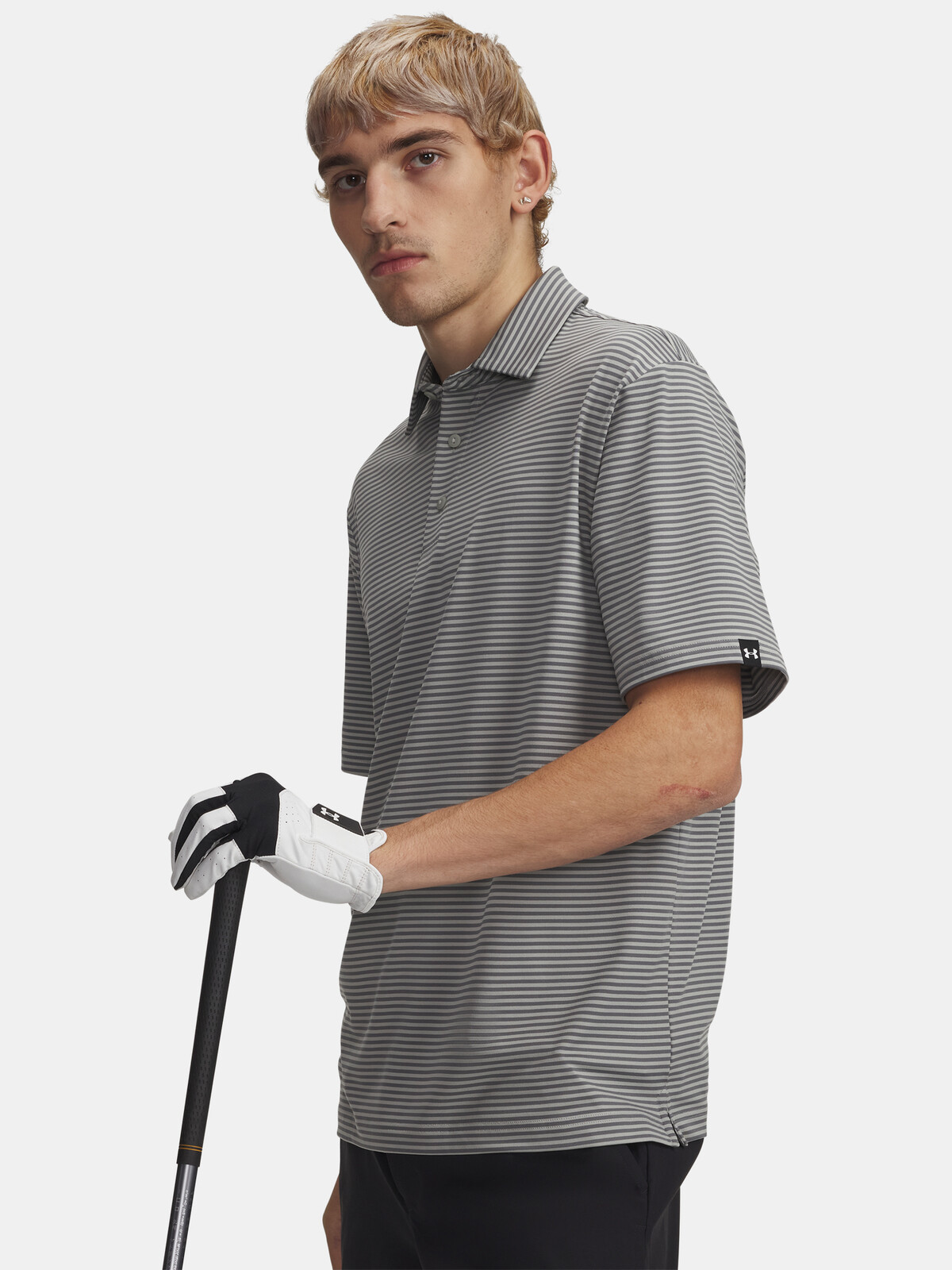 Pánske tričko Under Armour UA Plyoff 3.0 Stripe Polo