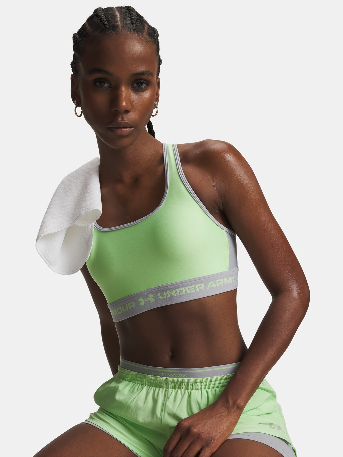 Dámska športová podprsenka Under Armour Crossback Mid