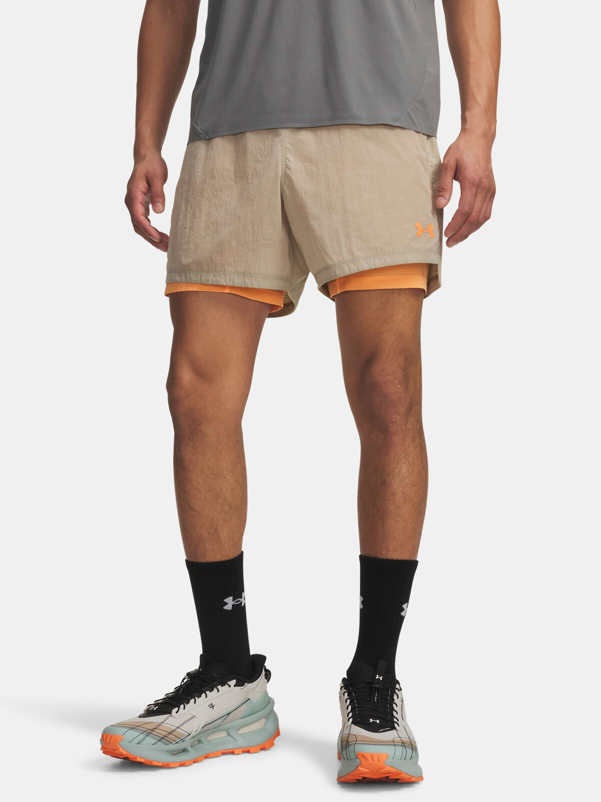 Pánske šortky Under Armour M Trail Run 5'