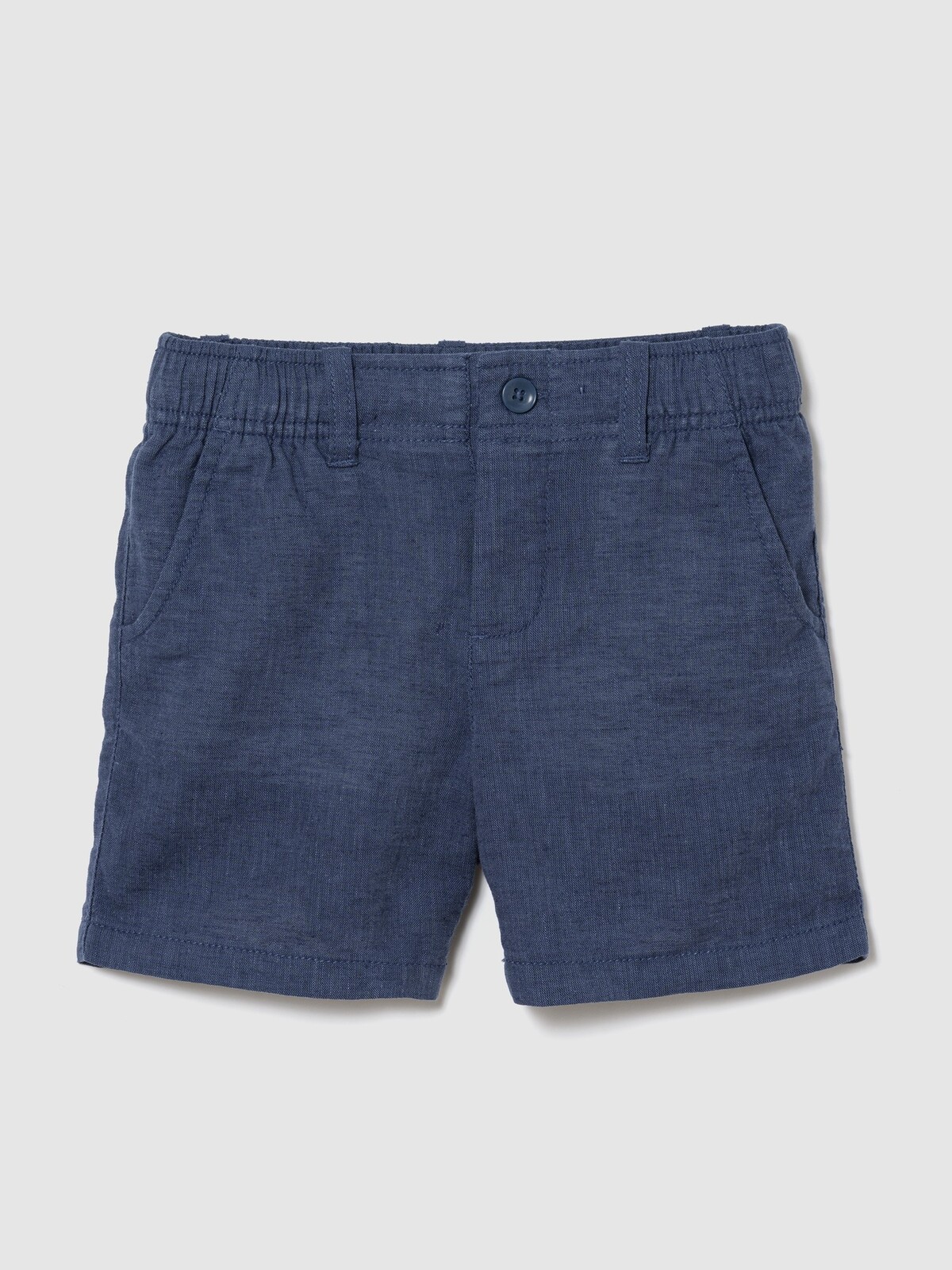 Chlapčenské ľanové šortky GAP Baby