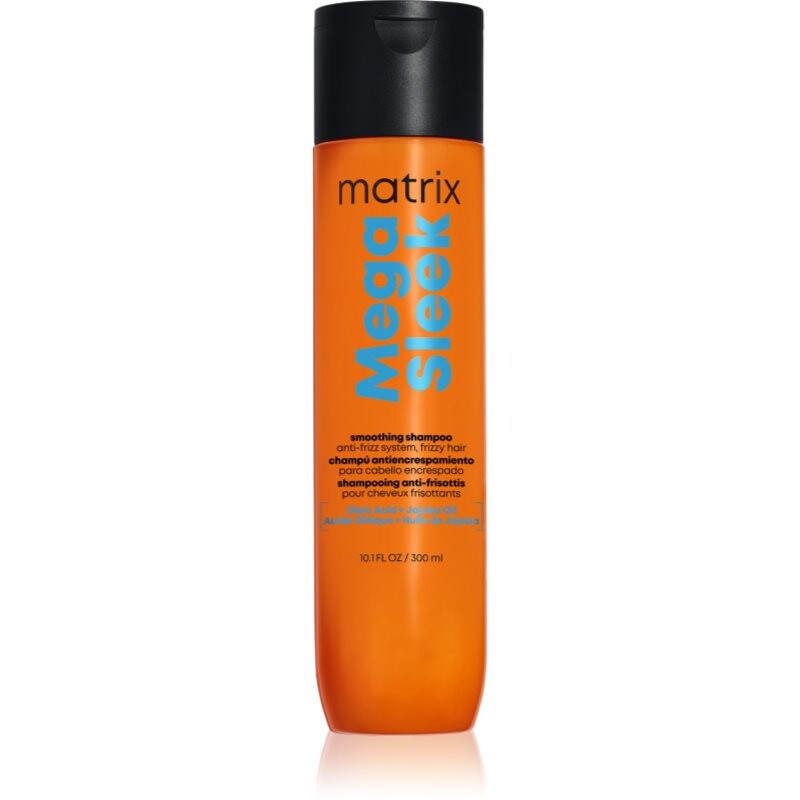 Matrix Mega Sleek Smoothing Shampoo šampón pre nepoddajné a krepovité vlasy 300 ml