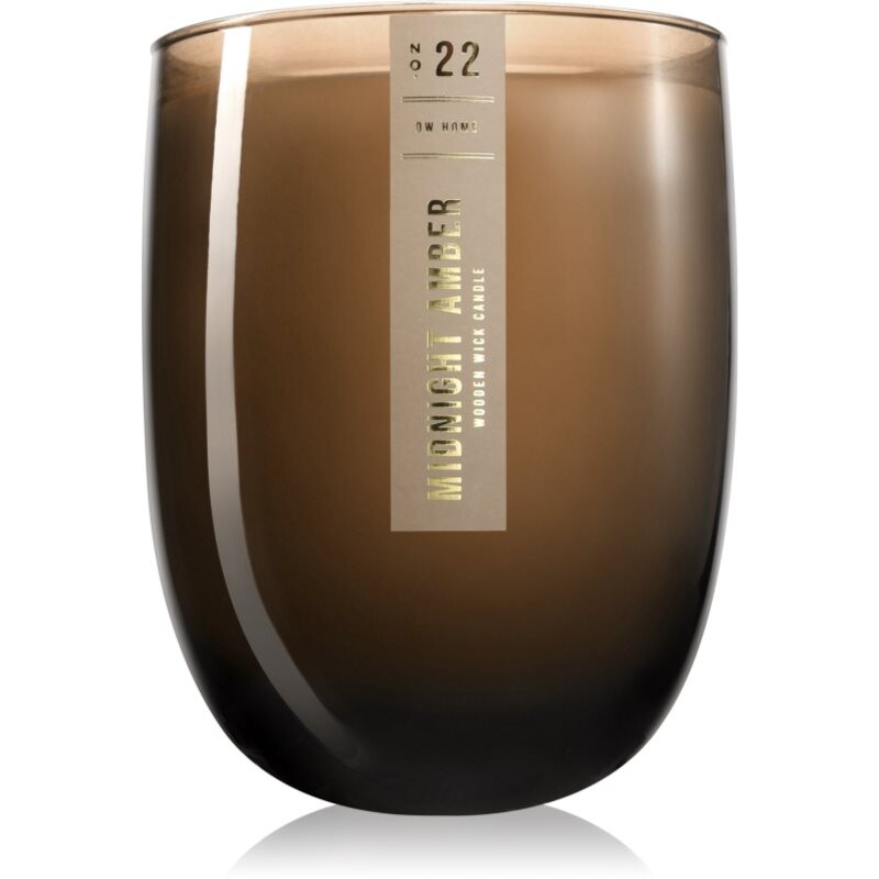 DW Home Wooden Wick Candles Midnight Amber vonná sviečka 488 g