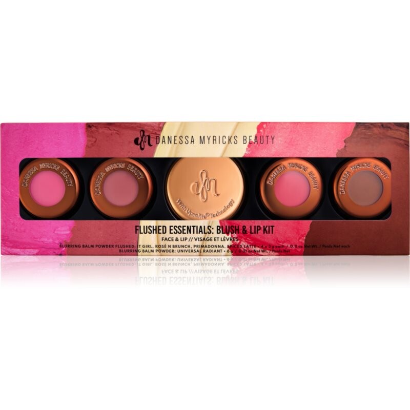 Danessa Myricks Beauty Flushed Essentials sada dekoratívnej kozmetiky