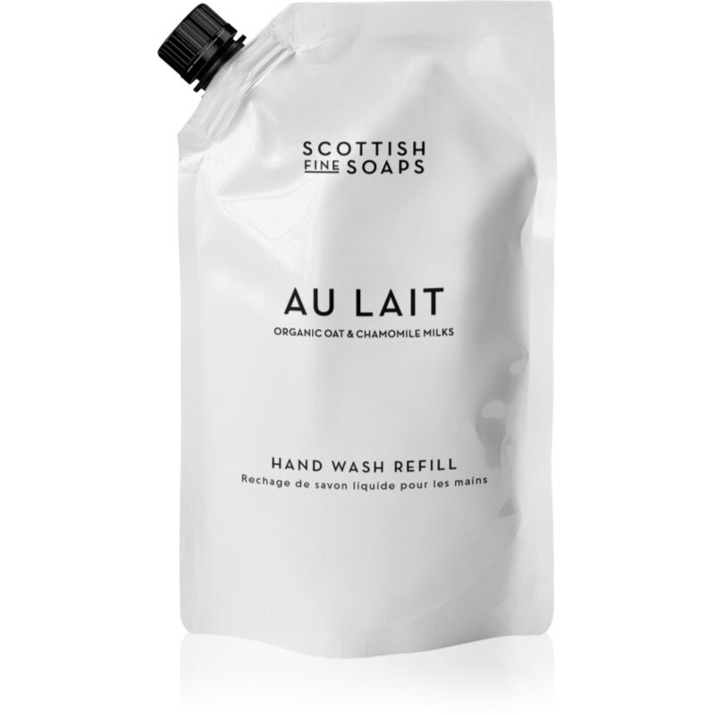 Scottish Fine Soaps Au Lait tekuté mydlo náhradná náplň 1200 ml