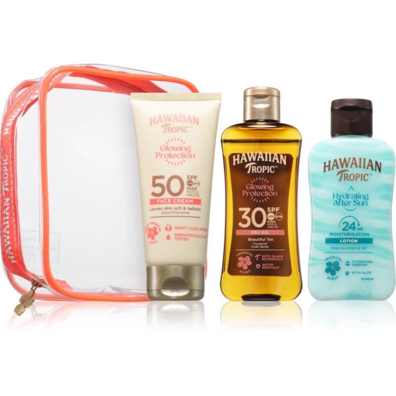 Hawaiian Tropic Mini Trio cestovné balenie na opaľovanie