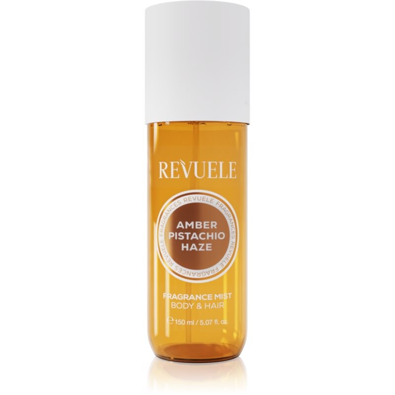 Revuele Amber Pistachio Haze Fragrance Mist parfumovaná hmla na telo a vlasy pre ženy 150 ml