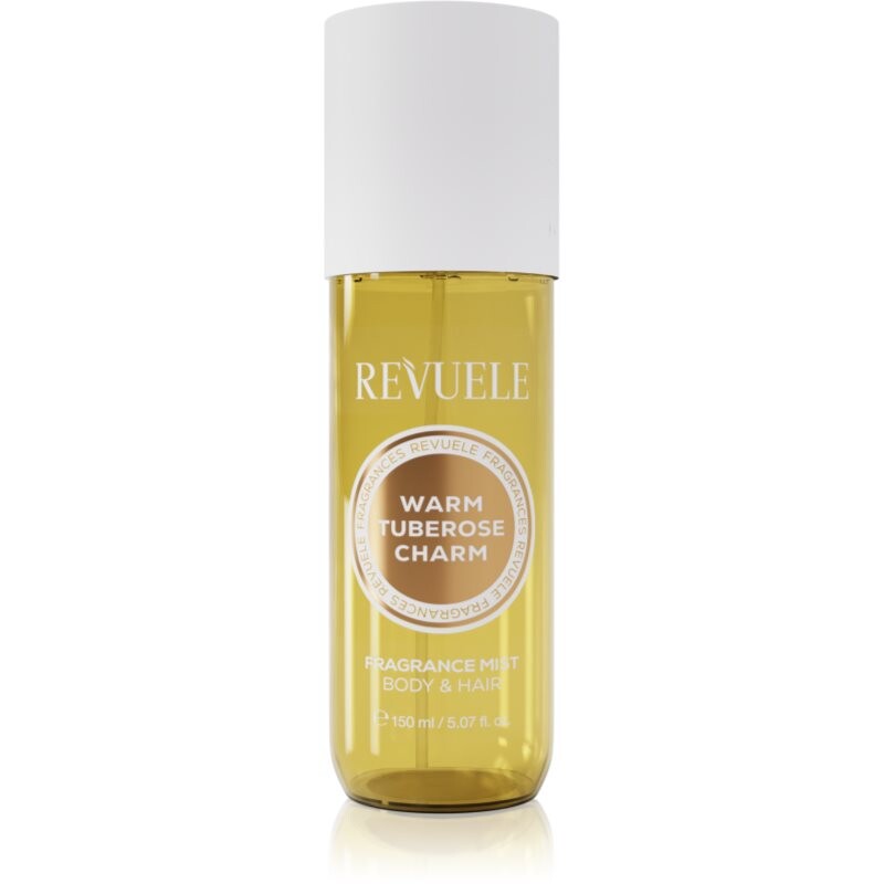 Revuele Warm Tuberose Charm Fragrance Mist parfumovaná hmla na telo a vlasy pre ženy 150 ml
