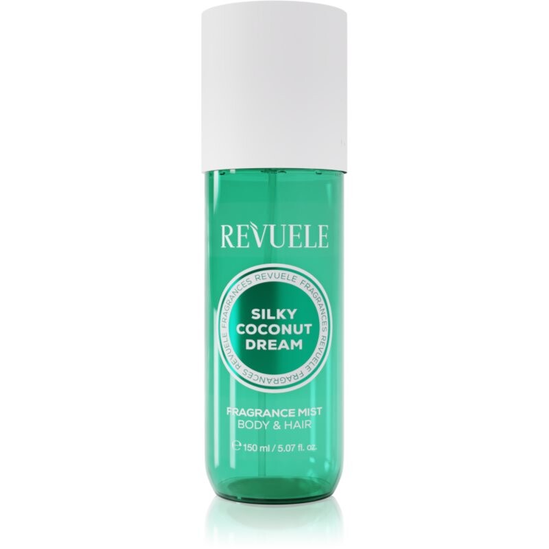 Revuele Silky Coconut Dream Fragrance Mist parfumovaná hmla na telo a vlasy pre ženy 150 ml