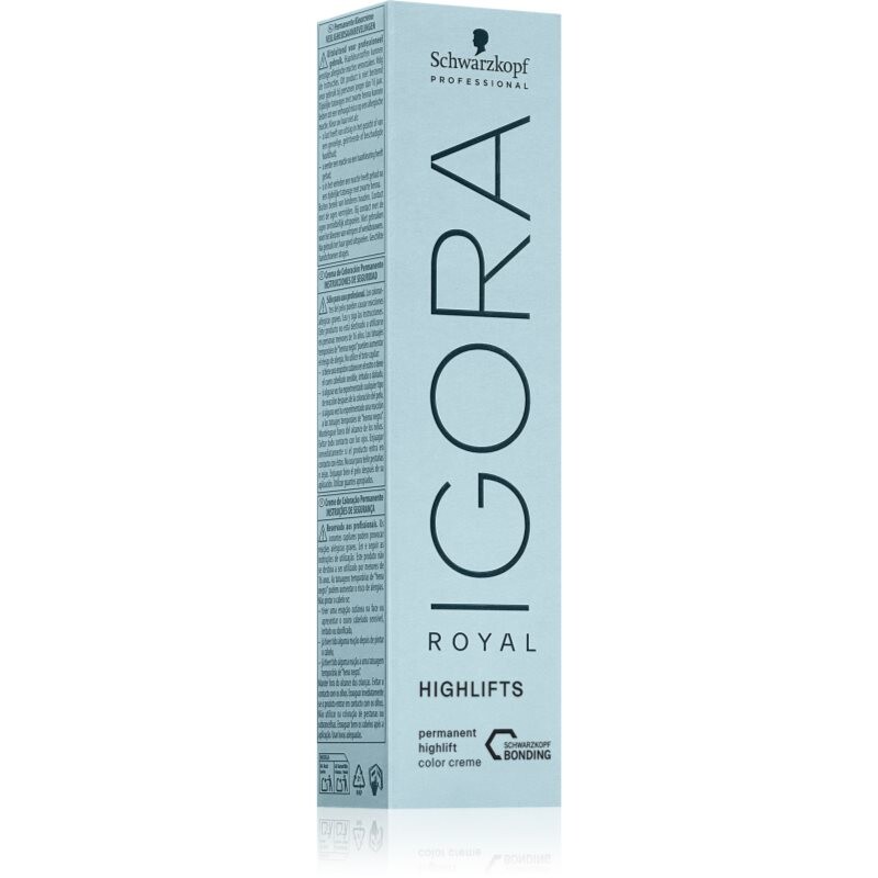 Schwarzkopf Professional IGORA Royal Highlifts farbiaci krém pre studené odtiene blond 60 ml