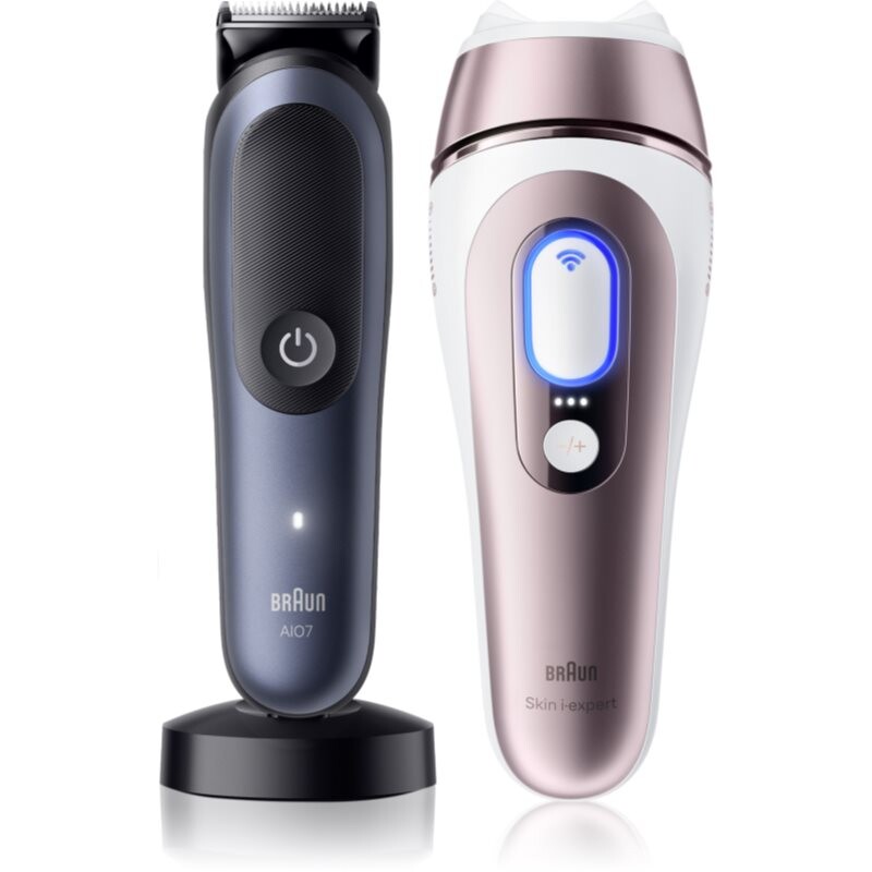 Braun Smart IPL Skin i·expert & All in One sada pre starostlivosť o vlasy, bradu a telo