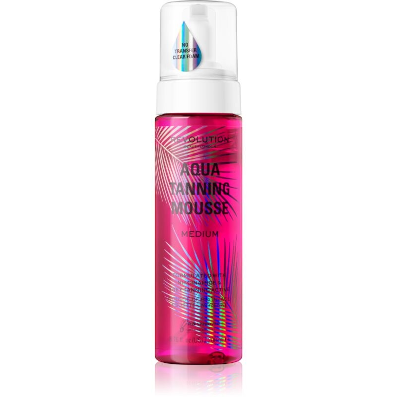 Revolution Beauty Tanning Aqua Mousse samoopaľovacia pena odtieň Medium 200 ml