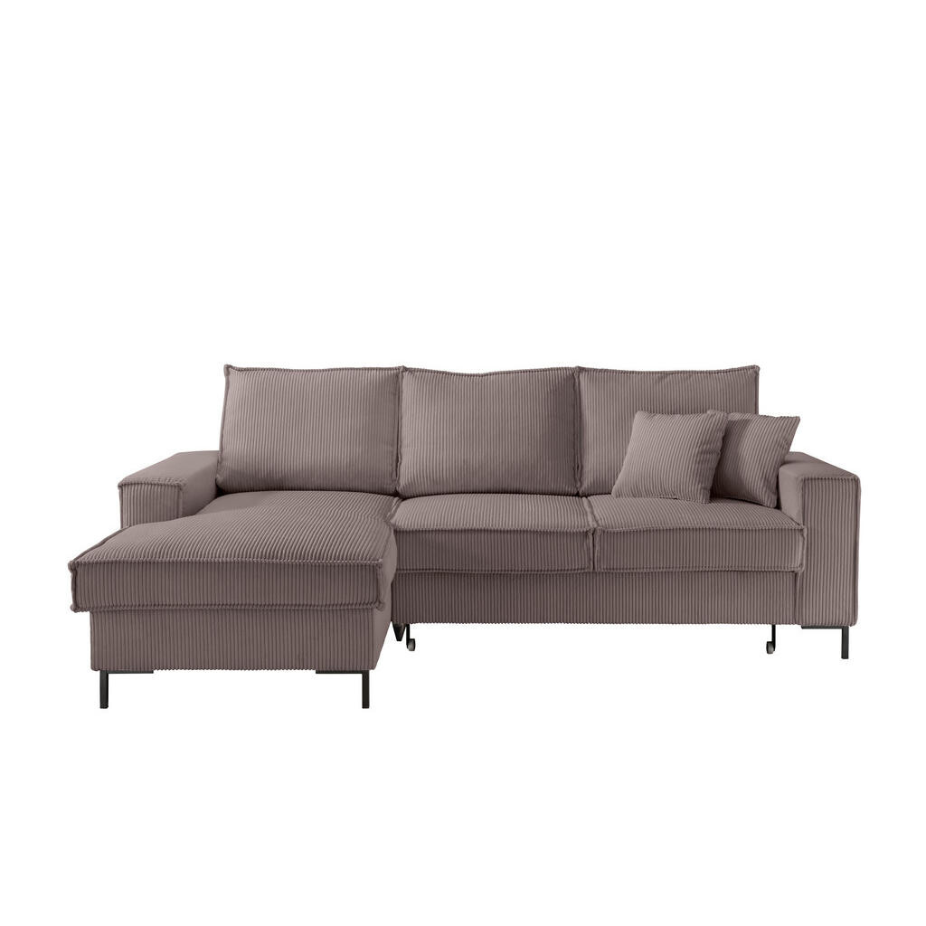 Livetastic ROHOVÁ SEDAČKA, textil, sivohnedá