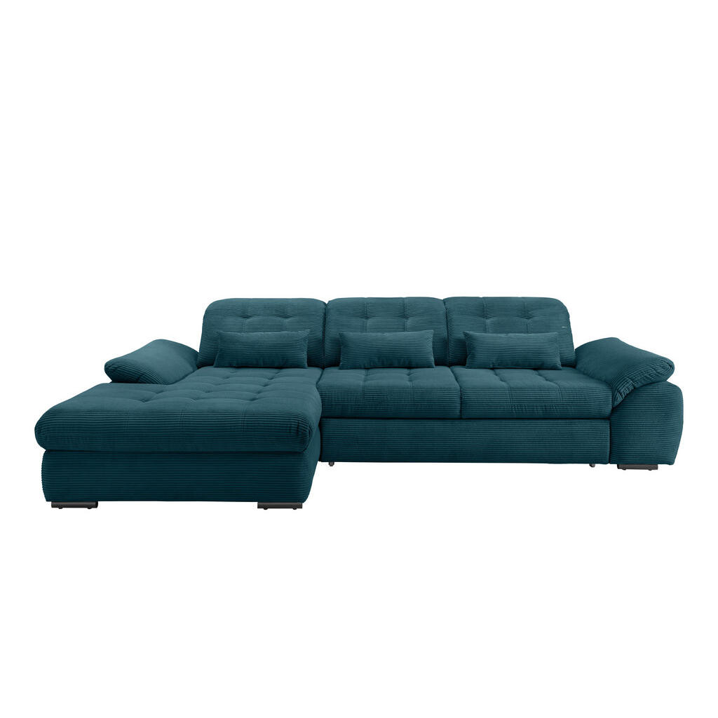 Livetastic ROHOVÁ SEDAČKA, textil, petrolejová