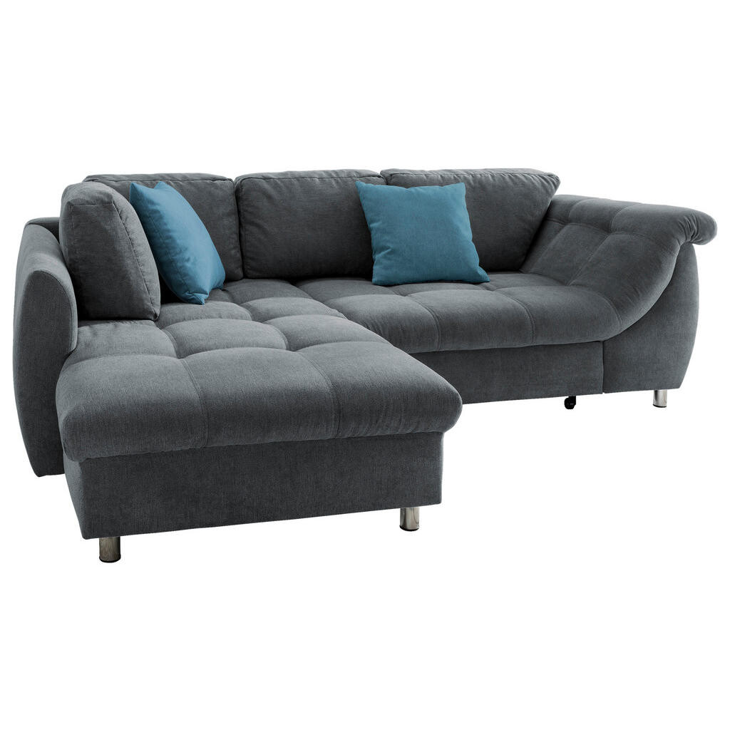 Livetastic ROHOVÁ SEDAČKA, textil, antracitová, modrá