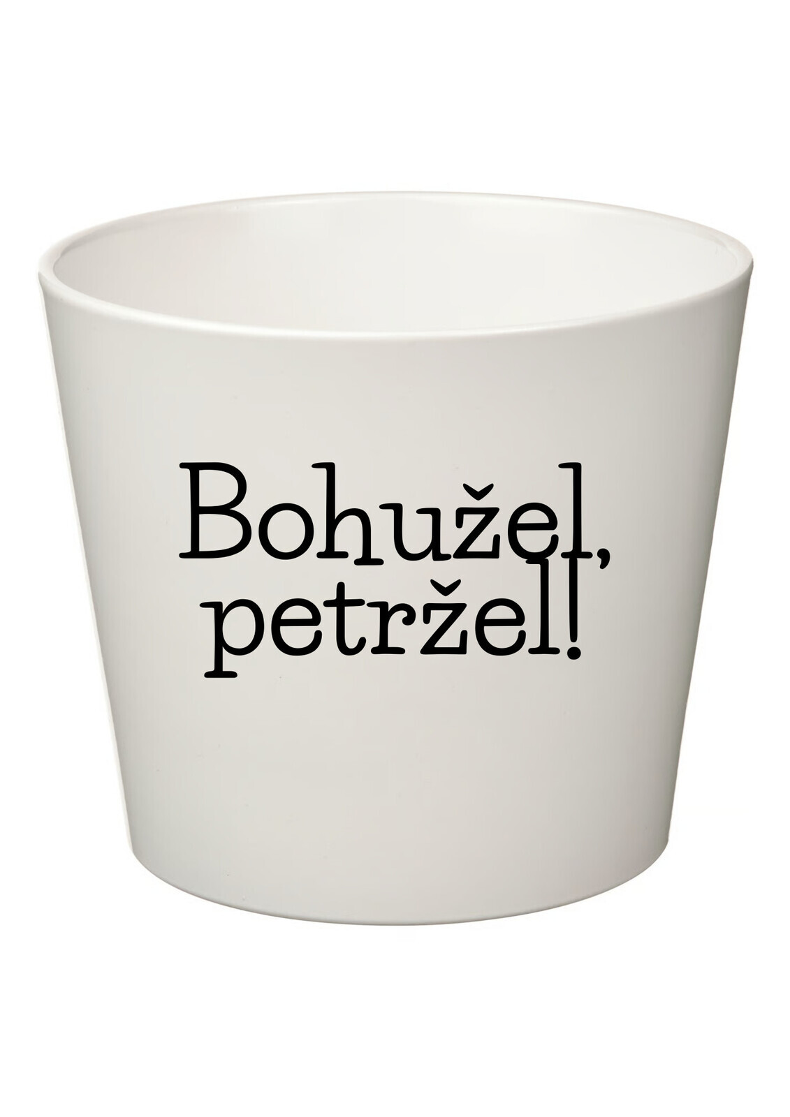 BOHUŽEL, PETRŽEL! - malý květináč